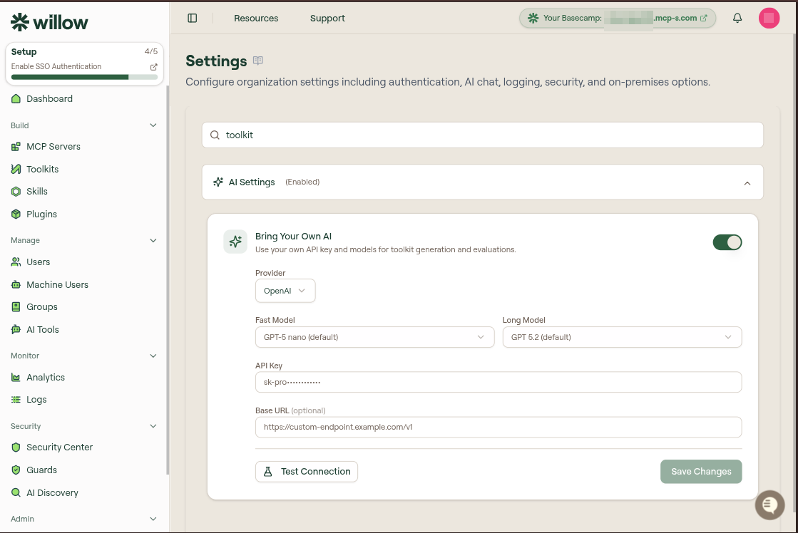 AI Settings