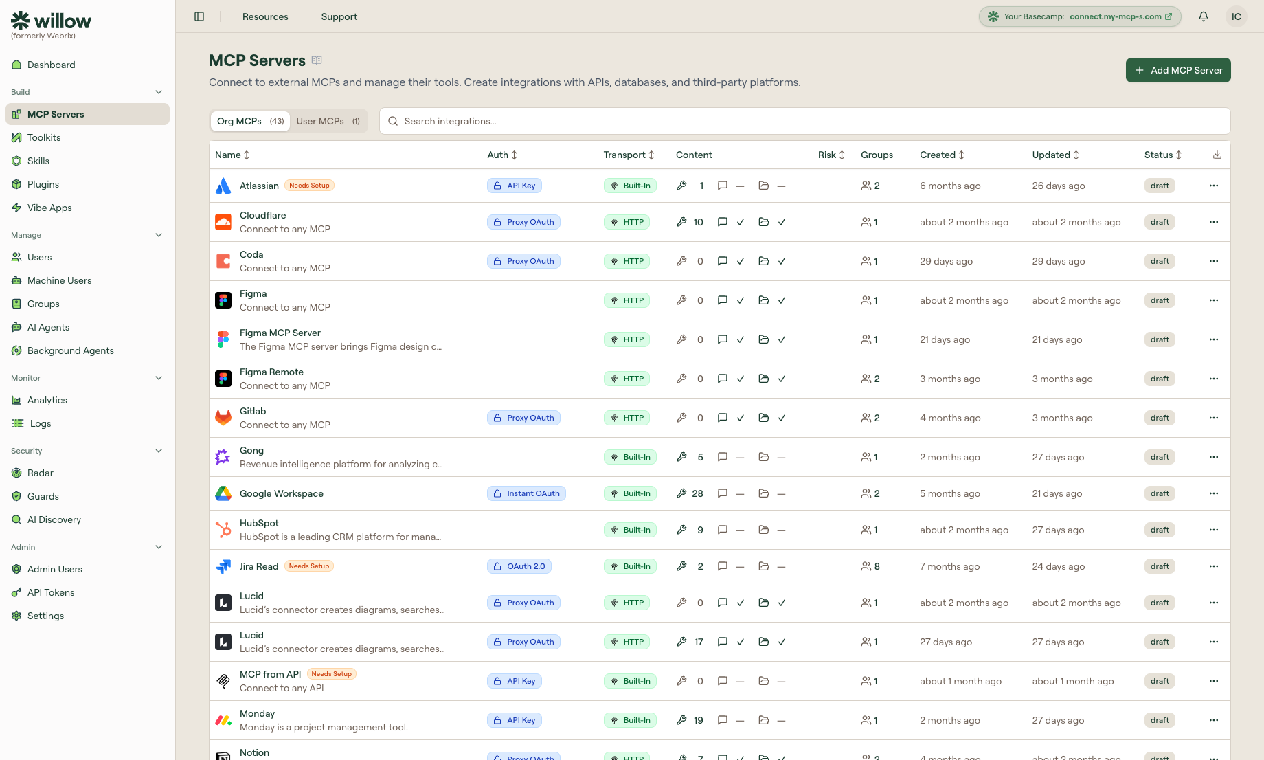 Integrations